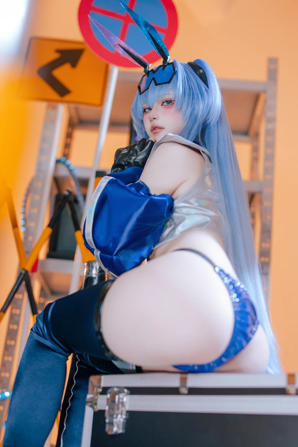 屿鱼 - No.082 碧蓝航线 花园赛车服 [82P-792MB] tg@simisebaisi 【丝足阁】019.webp